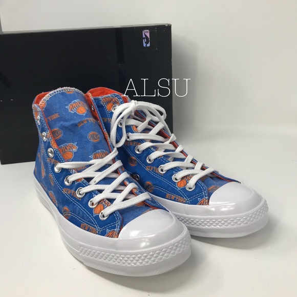 Converse Ctas 70 HI Rush Blue Orange 🍊W AUTHENTIC - Picture 2 of 7